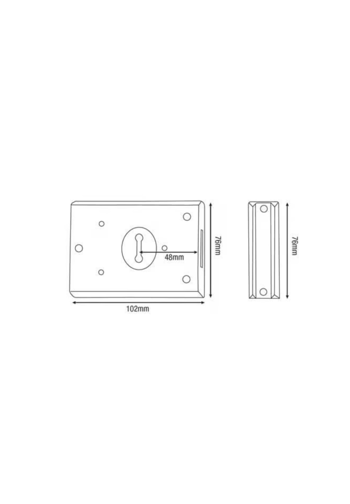 Yale 402 Rim Deadlock