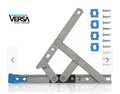 Pair UPVC Window Hinges Friction Stay 24" Versa Retrofit Top Hung Clearance