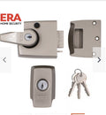 ERA 60mm High Security Nightlatch BS 3621:2007 Door Lock - Satin Nickel