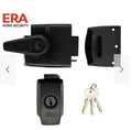 ERA 60mm High Security Nightlatch BS 3621:2007 Door Lock - Black.