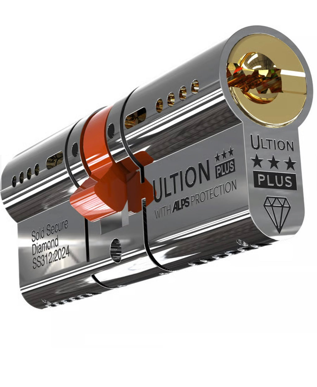 Ultion Plus with ALPS Technology Euro Double Cylinders British Standard Kitemarked TS007 3*