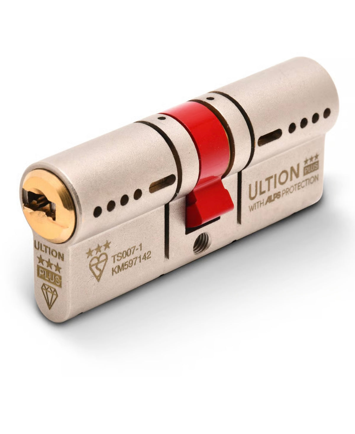 Ultion Plus with ALPS Technology Euro Double Cylinders British Standard Kitemarked TS007 3*