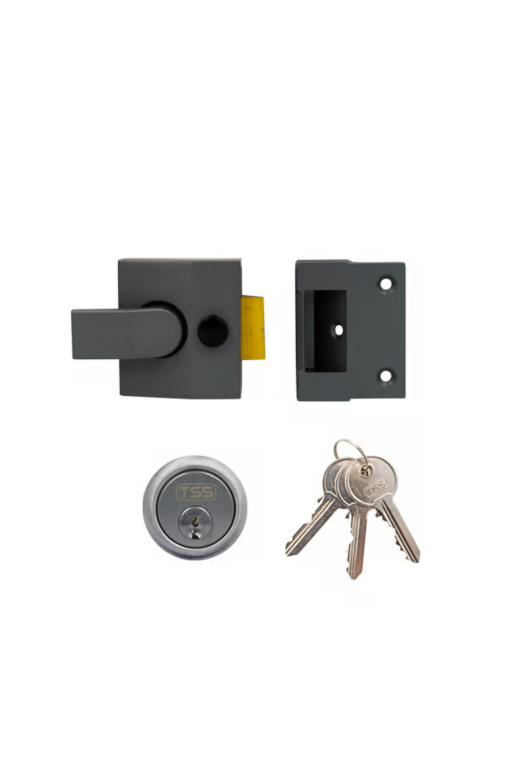 TSS 5 Pin Modern Non Deadlocking Nightlatch 40mm